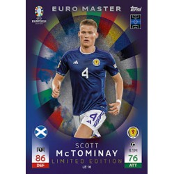 Topps Match Attax UEFA EURO 2024 Euro Master Limited Edition Scott McTominay (Scotland)